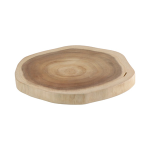 <span class=keywords><strong>Planche</strong></span> à découper <span class=keywords><strong>rustique</strong></span> en bois d'acacia naturel, écologique et durable, avec bord en écorce brute, idéale pour servir - Product Image 3