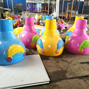 Giostra a Palloncini per Famiglie, Attrazione Girevole e Rimbalzante con Sedili a Forma di <span class=keywords><strong>Mongolfiera</strong></span> per Parchi e Luna Park all'Aperto - Product Image 3