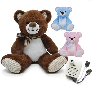 <span class=keywords><strong>Orsacchiotto</strong></span> di Peluche Personalizzabile con Suoni e Tasca, <span class=keywords><strong>Orsacchiotto</strong></span> Parlante Registrabile da 15 Pollici - Product Image 1
