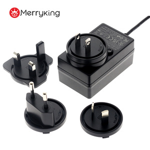 Adaptateur mural à prise interchangeable 5V <span class=keywords><strong>9V</strong></span> 12V 24V <span class=keywords><strong>1A</strong></span> 2A pour caméra CCTV, système de sécurité, <span class=keywords><strong>chargeur</strong></span> - Product Image 1