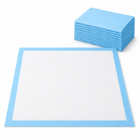 Alèses absorbantes jetables pour chiots, surface diamantée Dry-Touch, noyau haute capacité, protection anti-fuite pour l'apprentissage à la propreté à domicile