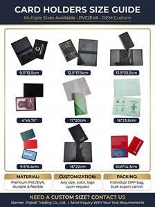 Custom Factory Supply PVC Vinyl Insurance Card <strong>Holder</strong>, Plastic Insurance Policy <strong>Document</strong> <strong>Holder</strong> - Product Image 5