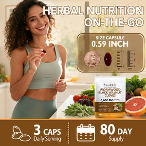 อะเซนเชียลแล็บส์ 18 in 1 สารสกัดจากพืช แบล็ควอลนัท วอร์มวูด คลอฟส์ ซอฟต์เจล บำรุงสุขภาพลำไส้ น้ำมันแบล็ควอลนัท ทินท์เจอร์ ซอฟต์เจล - Product Image 6