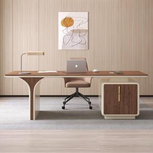 Design moderno scrivania da ufficio di lusso a casa tavolo scrivania <span class=keywords><strong>e</strong></span> sedia per ufficio tavolo esecutivo Ceo tavolo - Product Image 2