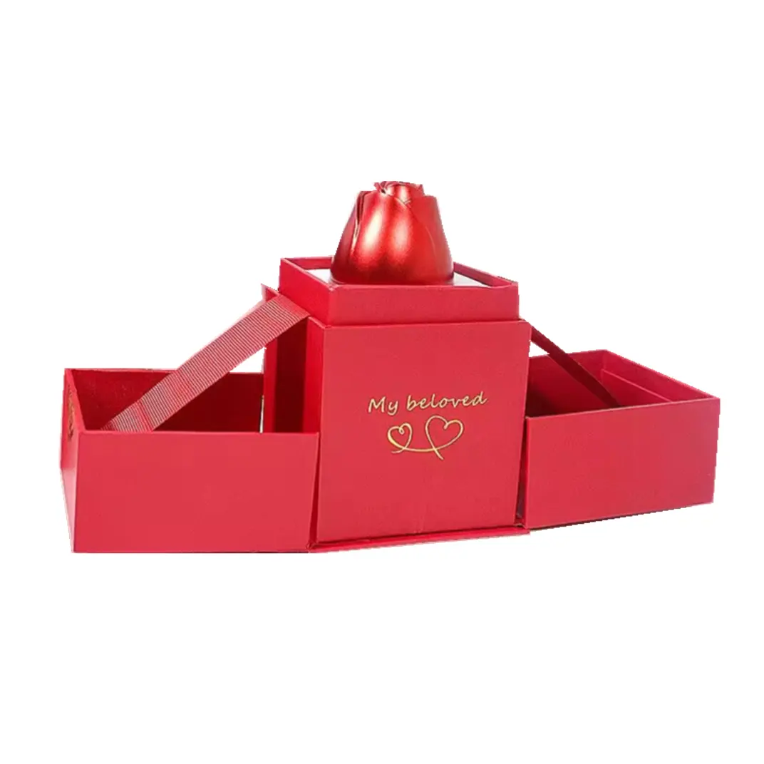 صندوق هدايا مخصص لتعبئة الحلوى صندوق هدايا مخصص لتعبئة الحلوى الصينية في رأس السنة الجديدة يعطي الصديقة