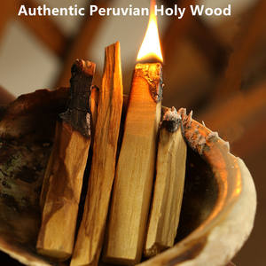Palo Santo orgánico de Perú, incienso aromático de madera natural, purifica el Espíritu, 10cm, 100g, palos de Santo hechos a mano - Product Image 4