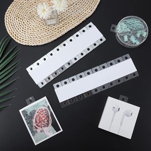 Pestañas adhesivas colgantes de plástico con respaldo adhesivo - Product Image 5