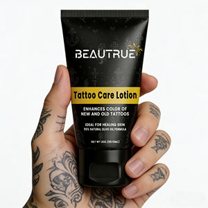 OEM Daily Tattoo Care Moisturizing Lotion Soothing Healing Anti-Itch Cream for New <strong>Old</strong> Tattoos Anti-Scabbing Color <strong>Protection</strong> - Product Image 1