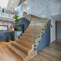 PRIMA Escalier Flottant de Luxe, Design Décoratif, Escalier Droit Intérieur pour Maison, Bon Prix