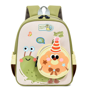 Sac à dos de maternelle à motif de dessin animé pour enfants de 3 à 6 ans, sac d'école préscolaire pour garçons et filles, adapté aux classes de maternelle moyenne et supérieure - Product Image 3
