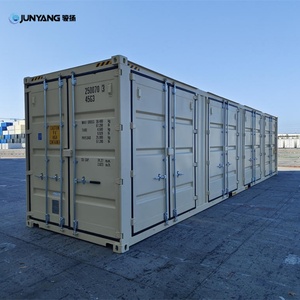 Contenedor Marítimo Nuevo de 40 pies 40HQ, Certificado CSC, Contenedor de Lado Abierto con 4 Puertas Laterales, Hecho de Acero Corten, en Venta en Oakland Tacoma - Product Image 1