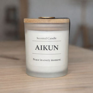 AIKUN Fournisseur en gros de bougies en cire de soja, parfum personnalisé, bougies à combustion lente pour les magasins de détail, les boutiques de cadeaux et les ventes - Product Image 2