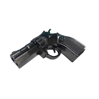 USB Flash Drive Bentuk Pistol Metal Profesional Buatan Pabrik, Kapasitas 1GB/2GB/4GB/8GB/16GB/32GB, USB 2.0, Produk Terbaru