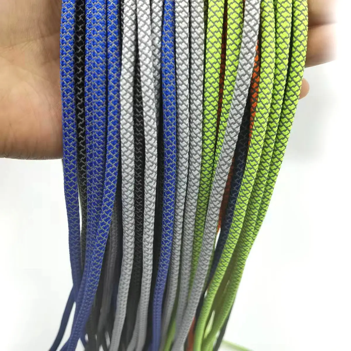 Polyester Shoelaces Reflective, Customizable, Durable