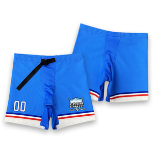 Wholesale Custom Field Uniform Design Sports Ice Pants Hockey <b>Shorts</b> - Product Image 2