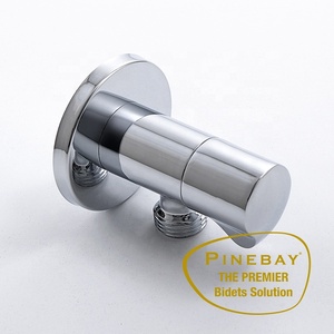 Ручной вакуумный хромный стопорный клапан PINEBAY с высоким давлением, 90 градусов г, 1/2 100 нормальной температуры воды - Product Image 2