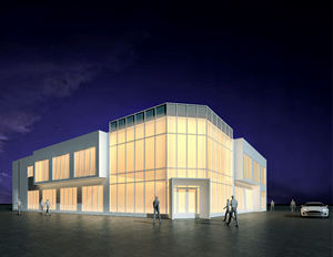 प्रीफैब कार शोरूम संरचना धातु भवन निर्माण घर पूर्वनिर्मित कार शोरूम - Product Image 6