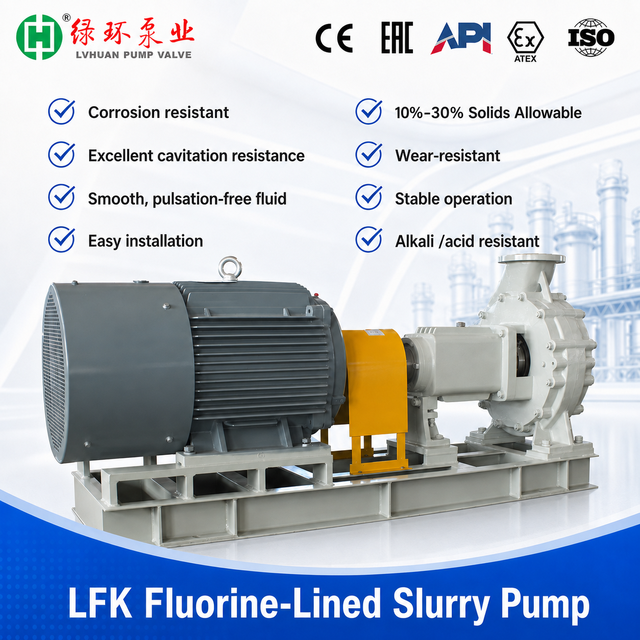 LFK Series Chemical Wear-resisting Corrosion Resistance  Centrifugal  Pump Suitable