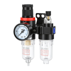 Unité de traitement d'air Airtac 2000-4000L avec manomètre et séparateur d'huile et d'eau pour système pneumatique - Product Image 2