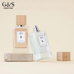 Square Perfume Bottle Wholesale 30ml 50ml 100ml Unique Fragrance Refill Empty Glass Perfume Bottles 30 Ml