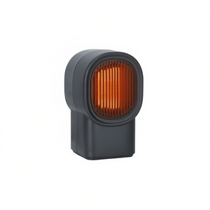 Calentador Eléctrico Portátil de 500W con Elemento Calefactor PTC, Mini Calentador de Escritorio Gris para Uso Personal en el Hogar y la Oficina - Product Image 1