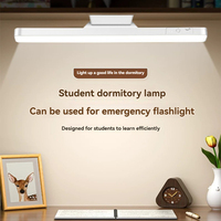 Lampe de bureau magnétique LED / veilleuse, rechargeable par type-C, adaptée à la lecture dans les armoires, les placards, etc.