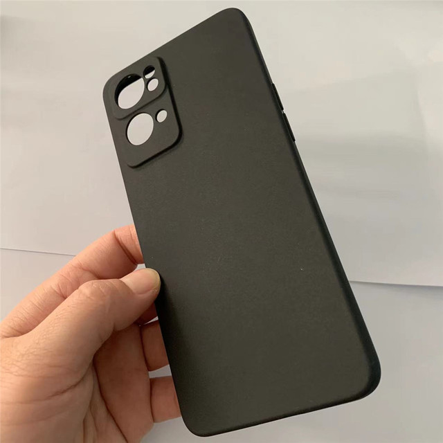 Black Case for OPPO Reno 7 Pro High Quality Soft Matte TPU Phone case for OPPO Reno 7 Pro