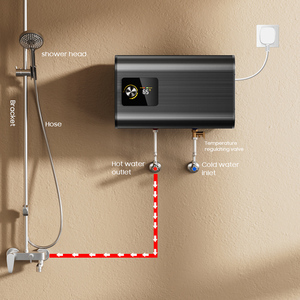 <span class=keywords><strong>Calentador</strong></span> de Agua Eléctrico de Cocina de 8L-15L con Certificación CE, Resistente al Agua IPX4, de Plástico, Calentamiento Rápido, para Uso Doméstico - Product Image 6