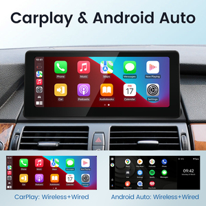 HFmidia 2026 New Linux <b>System</b> 10.25 12.8inch Thin Screen For BMW X5 X6 E70 E71 2008-2013 <b>Wireless</b> CarPlay Auto Car Video Players - Product Image 3