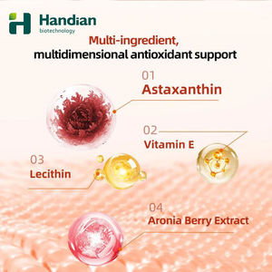 Cápsulas Veganas de Astaxantina OEM con Vitamina <span class=keywords><strong>E</strong></span> y Extracto de Bayas Jóvenes, 60 Unidades, para Apoyo Antioxidante, Protección de la Piel y Fotovienza en Adultos - Product Image 2
