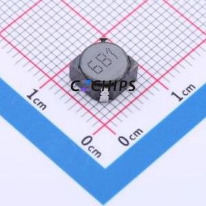 XRRH6D38-681M ตัวเหนี่ยวนำไฟฟ้าแบบ SMD, 6.7x6.7 มม. ( ค่าความเหนี่ยวนำ: 680uH ) ( ความแม่นยำ: 20% กระแสไฟฟ้าที่กำหนด: 250mA ) - Product Image 1