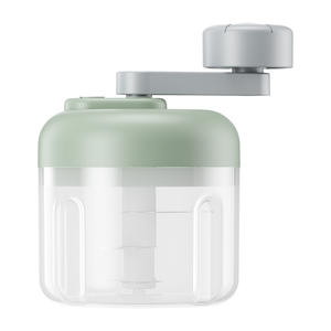 Presse-ail manuel en acier inoxydable avec lame, réglage 3 vitesses, gadget multifonctionnel pour piler, hacher et presser l'ail - Product Image 1