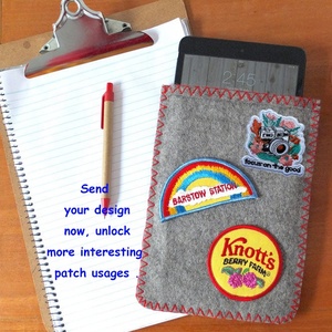 Tùy Chỉnh Cổ Điển Vá Sắt Trên May Trên Quần Áo Appliques DIY Cổ Điển Thêu Phù Hiệu Và Các Bản Vá Lỗi - Product Image 3