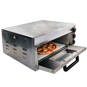 Forno per <span class=keywords><strong>Pizza</strong></span> Elettrico Professionale Portatile Industriale Commerciale con Piano in Pietra per Panetterie, Pizzerie e Uso Domestico - Product Image 1