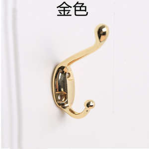 O'Leeford <b>Wall</b> Mount Clothes <b>Hook</b> Rectangle Rust Resistant Gold Black Silver Coat Rack <b>Hook</b> For Entryway Bedroom Bathroom - Product Image 5