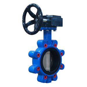 Válvula <span class=keywords><strong>de</strong></span> Mariposa Manual <span class=keywords><strong>de</strong></span> Hierro Fundido Dúctil con Engranaje <span class=keywords><strong>de</strong></span> Gusano y Asa EPDM - Product Image 3