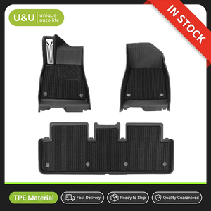 Alfombrilla para Auto de TPE Impermeable, Antideslizante, Inodora, para Todo Clima, para <span class=keywords><strong>Tesla</strong></span> Model S 2016-2024 - Product Image 1