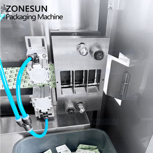ZONESUN ZS-FS120C 완전 자동 고정밀 화장품 스냅 향 주머니 충전 씰링 기계 - Product Image 2