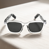 Lunettes Intelligentes Audio Sans Fil Bluetooth à Réduction de Bruit ENC pour Appels, 6h d'Autonomie, Charge Rapide Type-C, Protection UV, Prix de Gros B2B