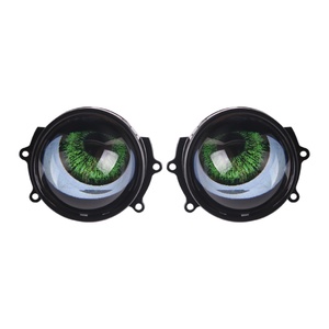 Dynamic Blink Eyes <b>Led</b> <b>Headlights</b> Lens 3.0 Inch Bi <b>Led</b> Projector Car Bulbs Eagle Eye Light Car Light Accessories - Product Image 2