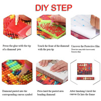 Kit de Broderie Diamant DIY Arbre de Vie Style Européen Très Grand Format, Mosaïque en Résine Carrée et Ronde, Broderie Arbre Doré, Décoration Maison