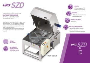 新型<span class=keywords><strong>Unix</strong></span> 120 Szd洗涤剂清洗喷雾零件清洗机超声波清洗罐，负载能力300千克 - Product Image 3