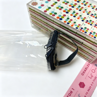 Bolsa de Almacenamiento para Tapetes de Mahjong Enrollables, Portátil, Impermeable, de PVC Transparente, Personalizada, en Oferta