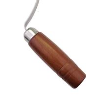 Couteau à noix de coco en acier inoxydable, outil en noix de coco avec manche en bois, ouvreur, grattoir à viande de noix de coco