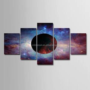 Pintura en lienzo con imagen del universo, 5 uds. Cuadros <span class=keywords><strong>de</strong></span> <span class=keywords><strong>collage</strong></span>, arte <span class=keywords><strong>de</strong></span> pared para oficina en casa - Product Image 6