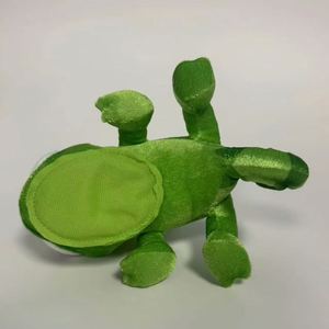 Peluche de Lagarto Camaleón Verde con Correa para el Hombro y Base de Disco, Juguete Masticable para Mascotas que Cambia de Color - Product Image 1