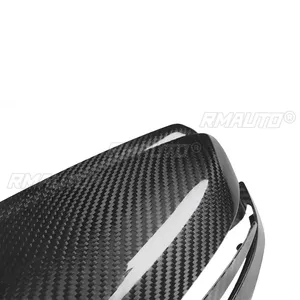 Coques de rétroviseurs latéraux de remplacement en fibre de carbone sèche pour Mercedes-Benz G W463 X166 W166 GLE GLS 2010-2019 - Product Image 6