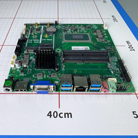 Placa Base para Servidor Integrada AIO, Componentes de Computadora de Placa Única Pequeña, 170X170mm, Combo de Placa Base con CPU Intel para Mini PC