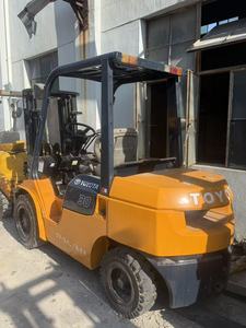 Used 3 Ton Diesel Engine for Forklift Truck FD30/FD50/FD70 Triple Mast Side Shift 1220mm <b>Fork</b> Length 125mm <b>Fork</b> Width - Product Image 5