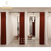 Idées de présentation de vêtements simples Présentoir de meubles de magasin de tissus en bois personnalisé Présentoir de jeans de magasin d'intérieur